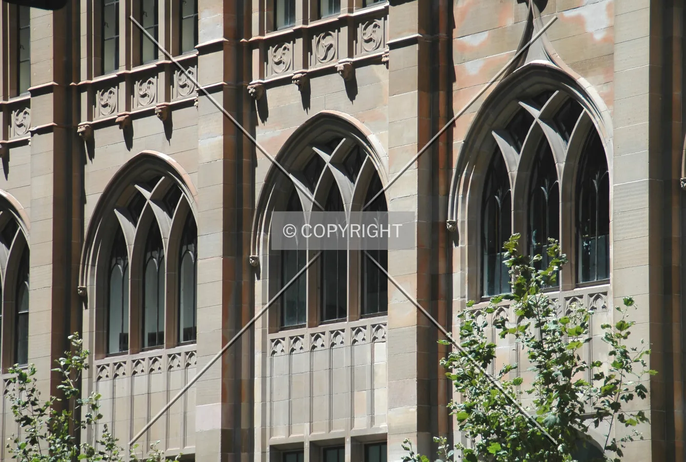 Detail of the west side