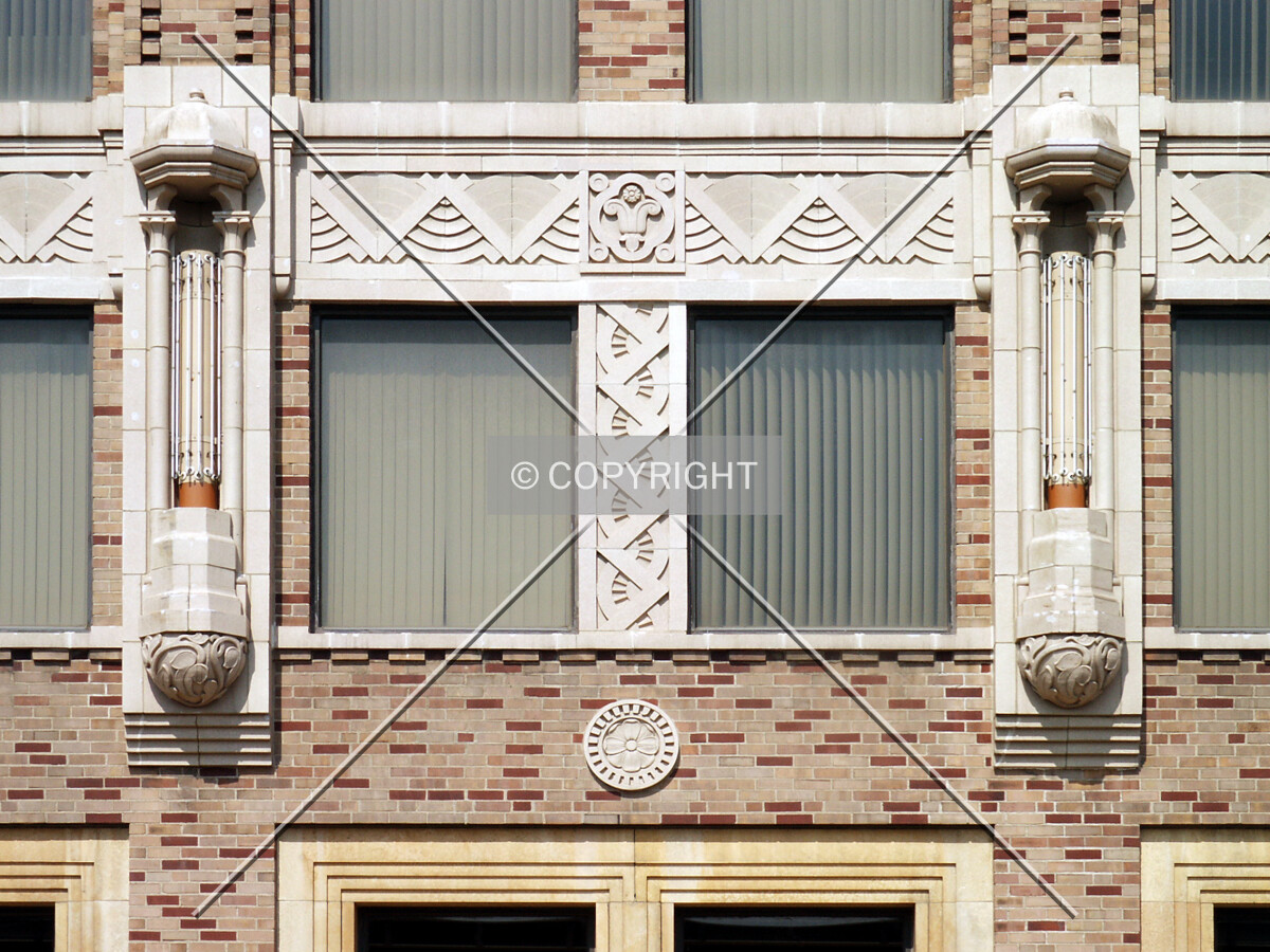 Facade ornament on the 2nd floors