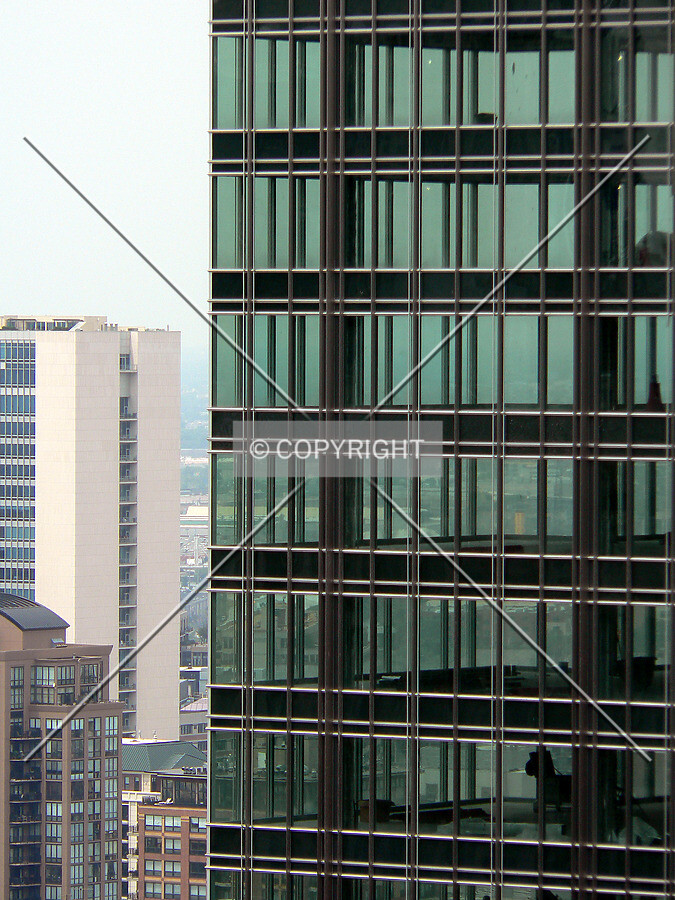 View from the 35th floor of the LaSalle-Wacker Building