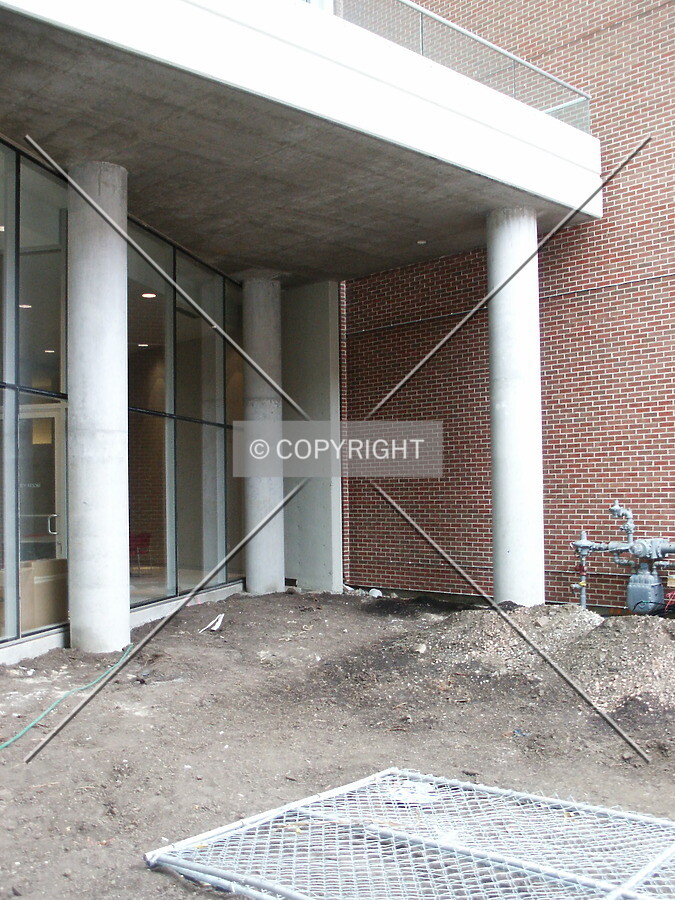 Base at the northeast corner