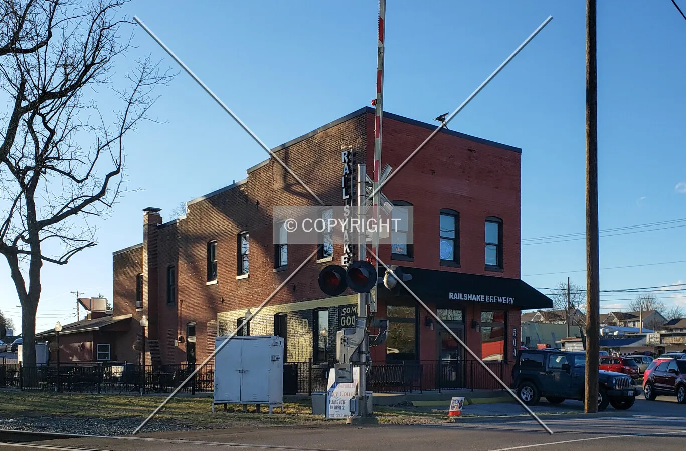 View from the southeast; March 15, 2019