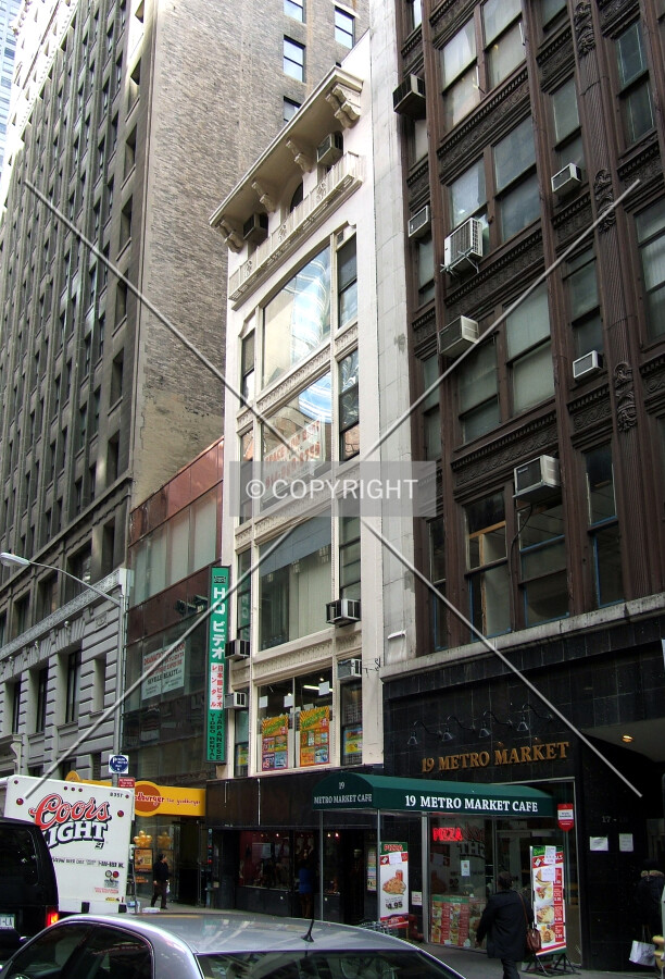 View from the southeast on 45th Street