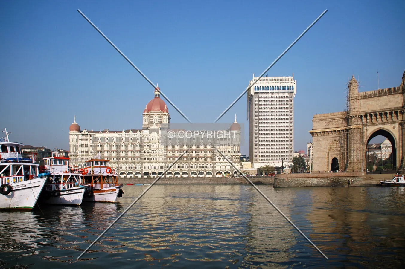 As seen from the harbour