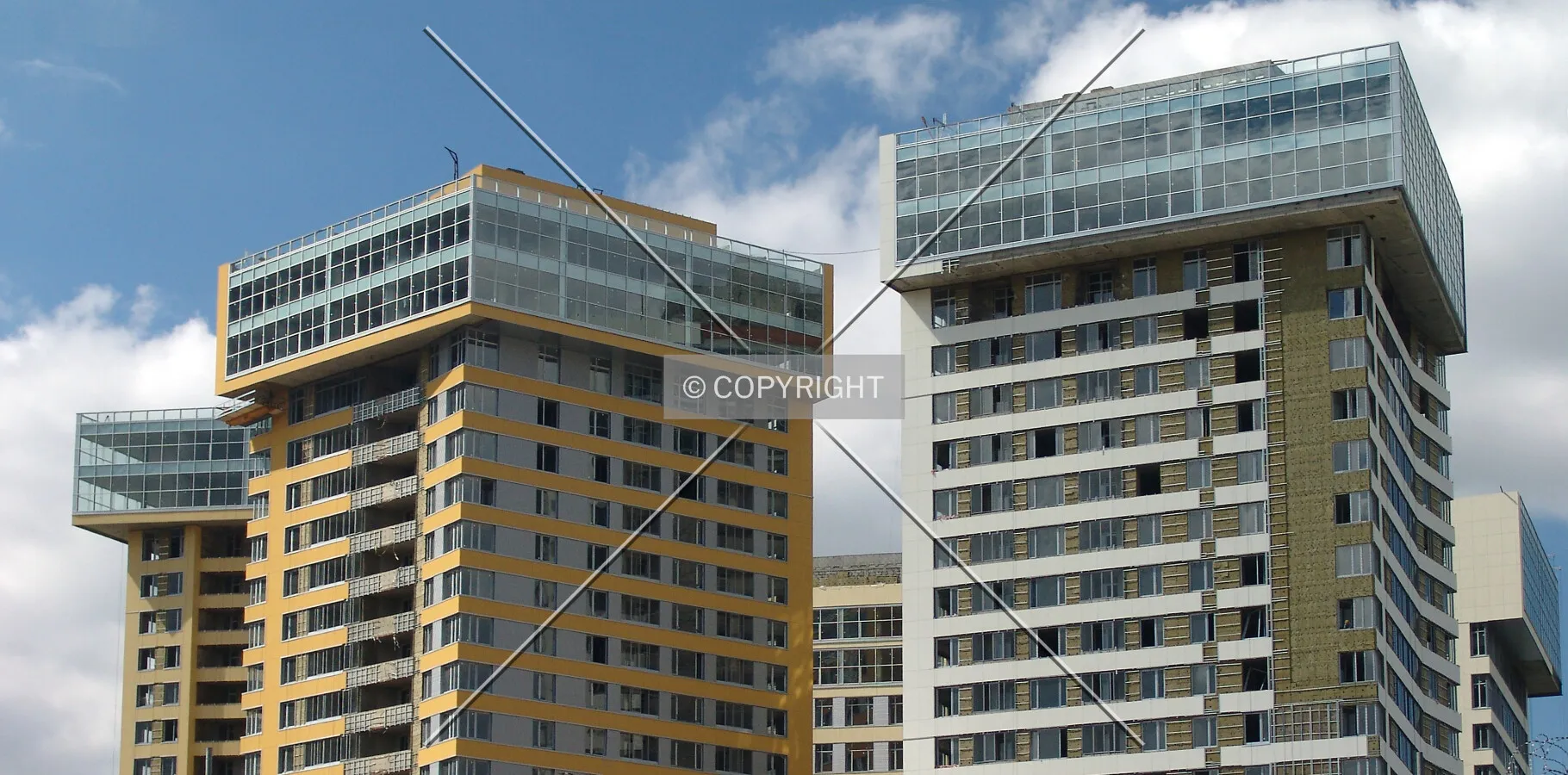 The upper floors