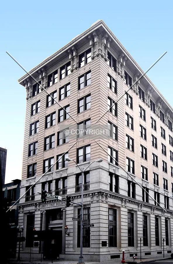 View from the northeast on Jefferson Street