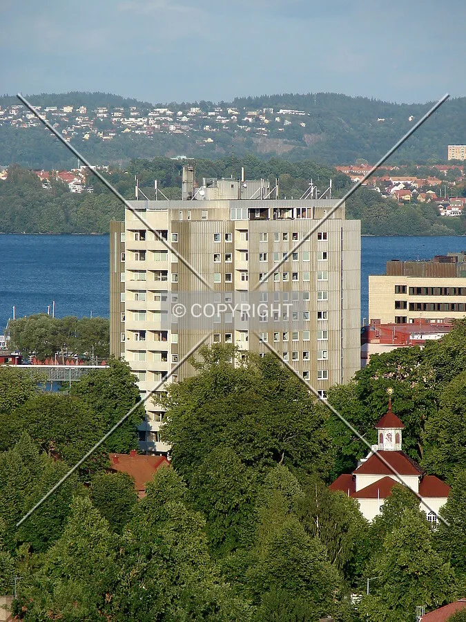 View northeast from Stadsparken