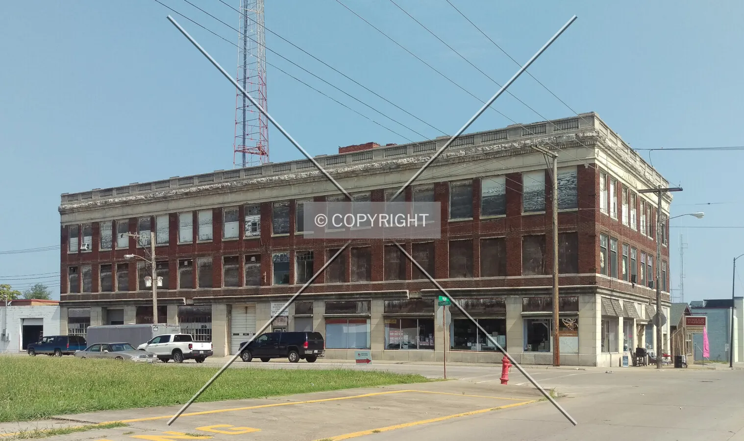View from the southeast; July 4, 2019