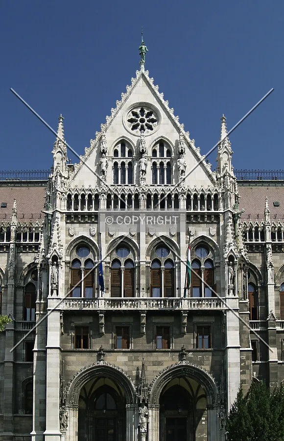 Detail of eastern façade