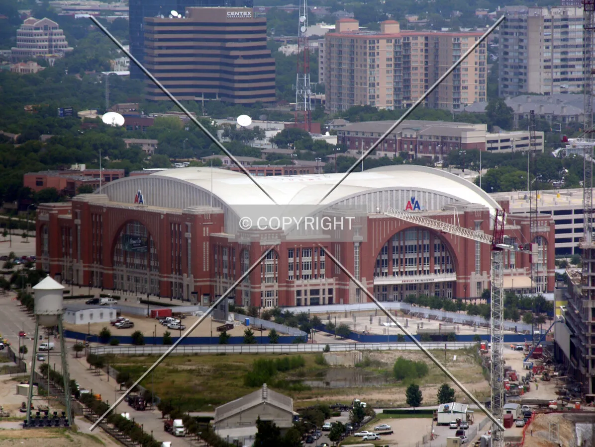 View from Reunion Tower to the north