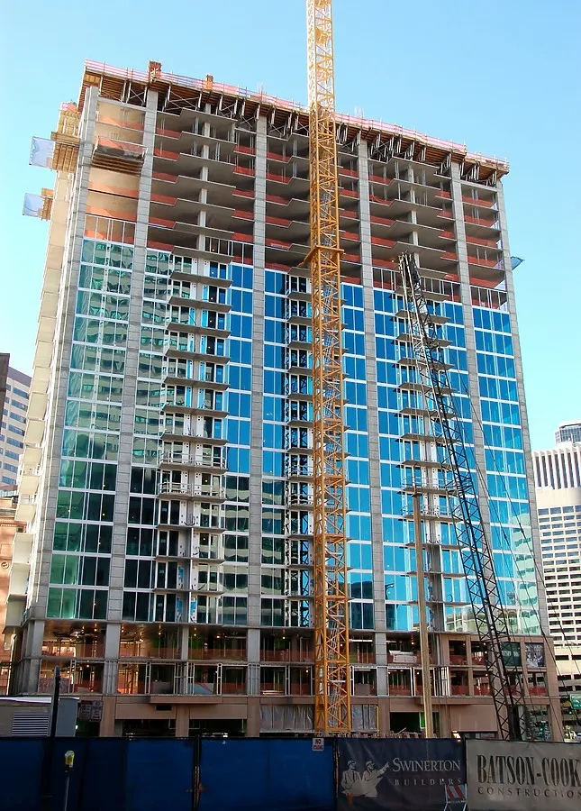 View from the southeast