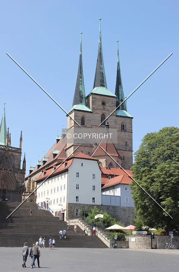 East view from Domplatz.