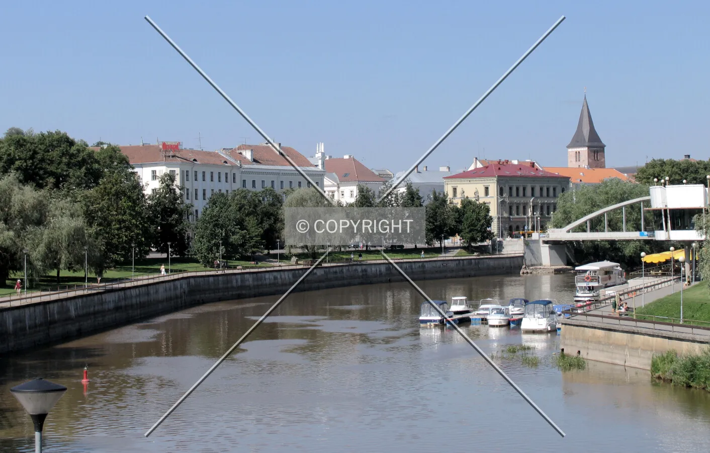Old town seen from Võidu bridge
