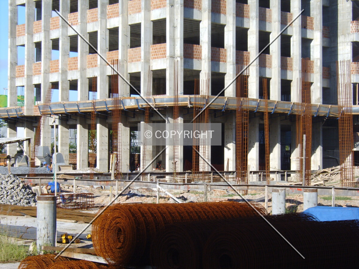 Base of northeast corner