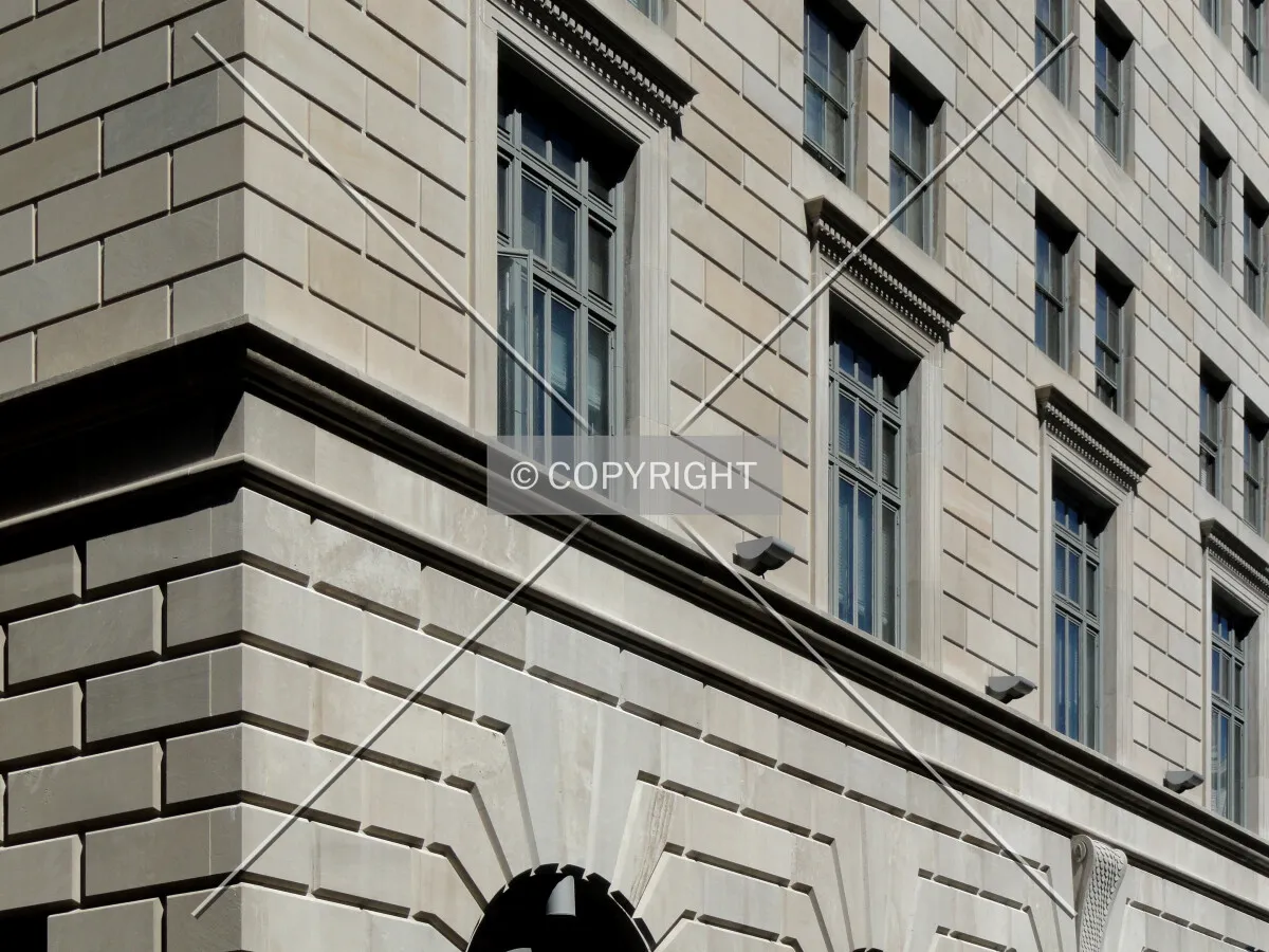 Southwest corner detail