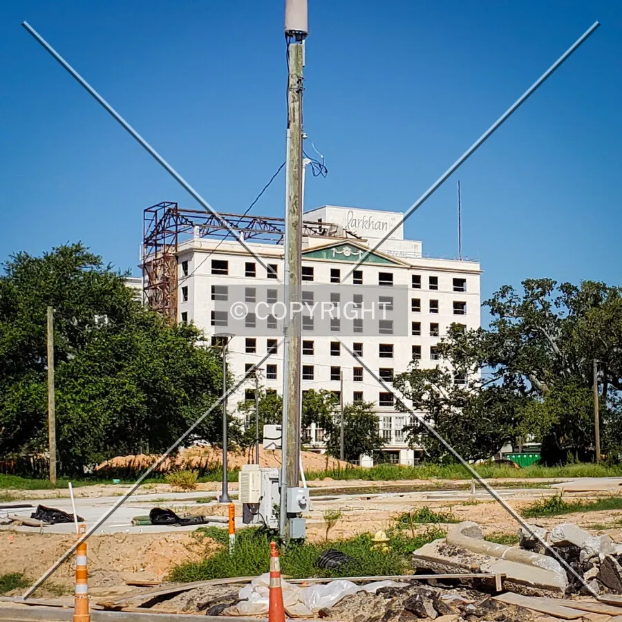 From the southeast; August 31, 2019