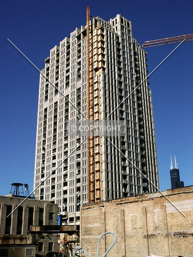 View from the southeast across the Lofts at Museum Park II site