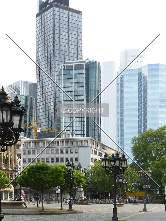 Eurotheum as seen from Old Opera House (Alte Oper)