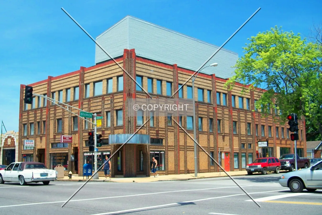 View from the southeast; July 2, 2007