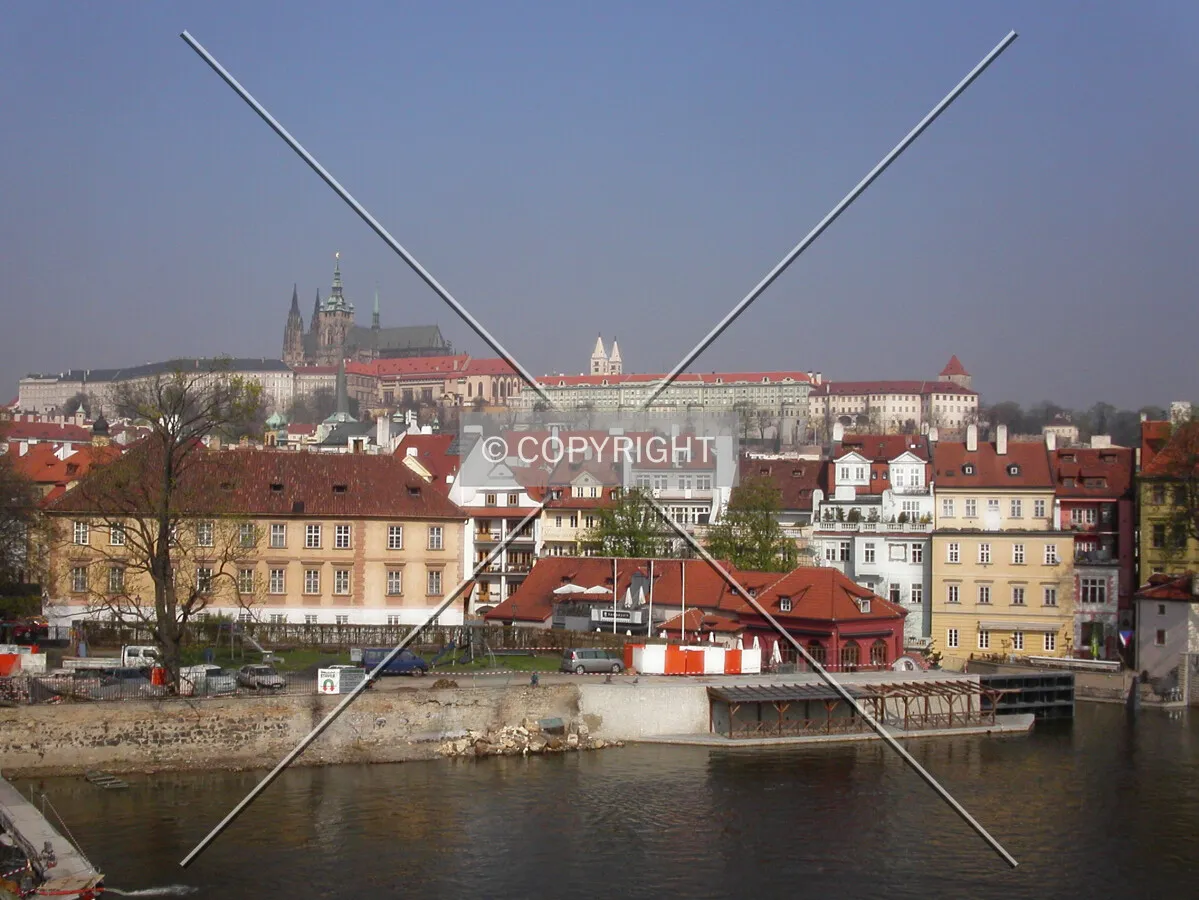 Lesser Town as seen from Charles Bridge