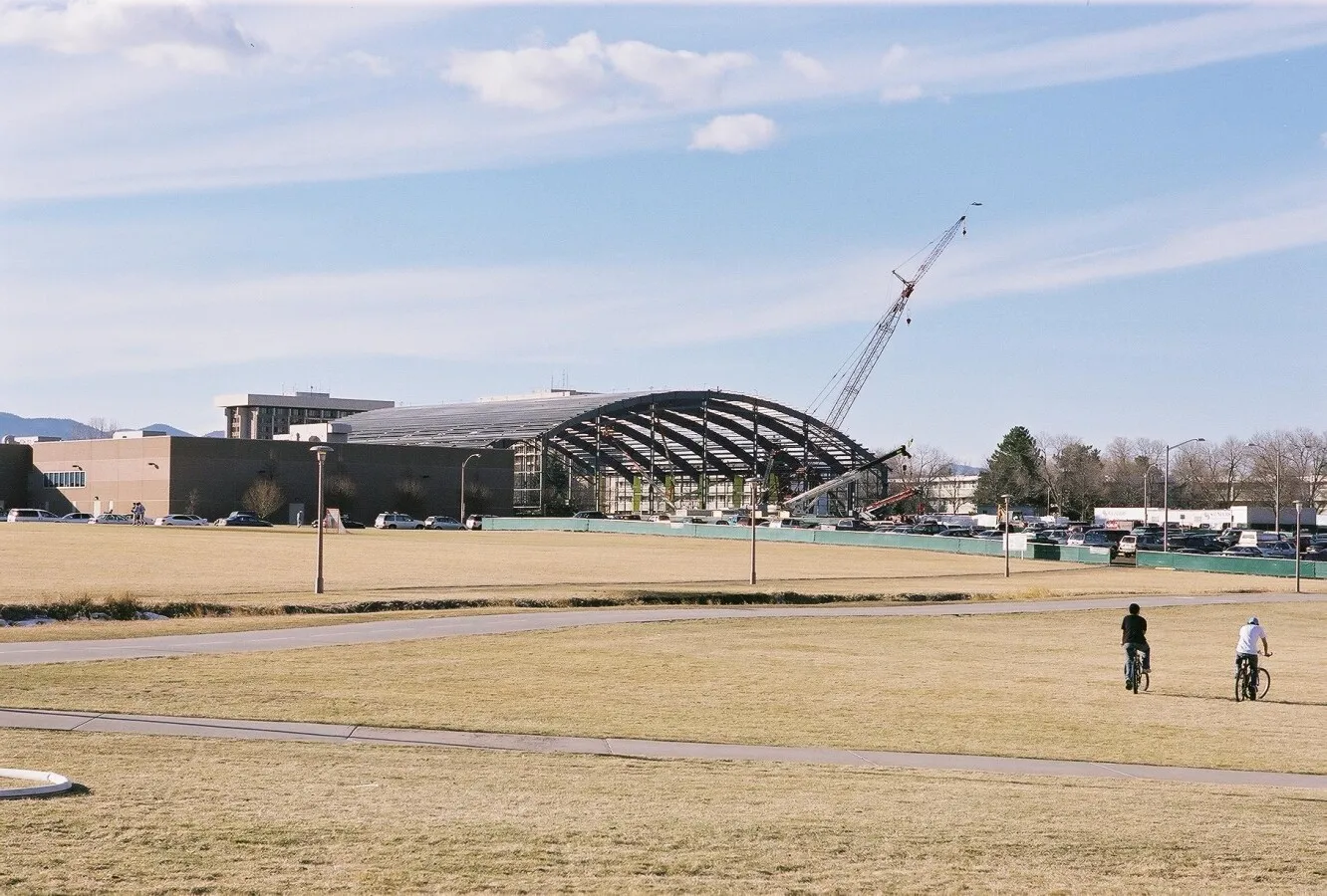 View from the southeast