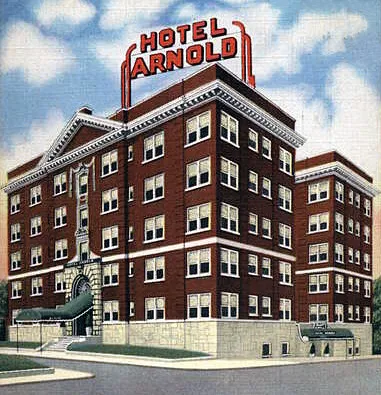 Vintage view from the northeast