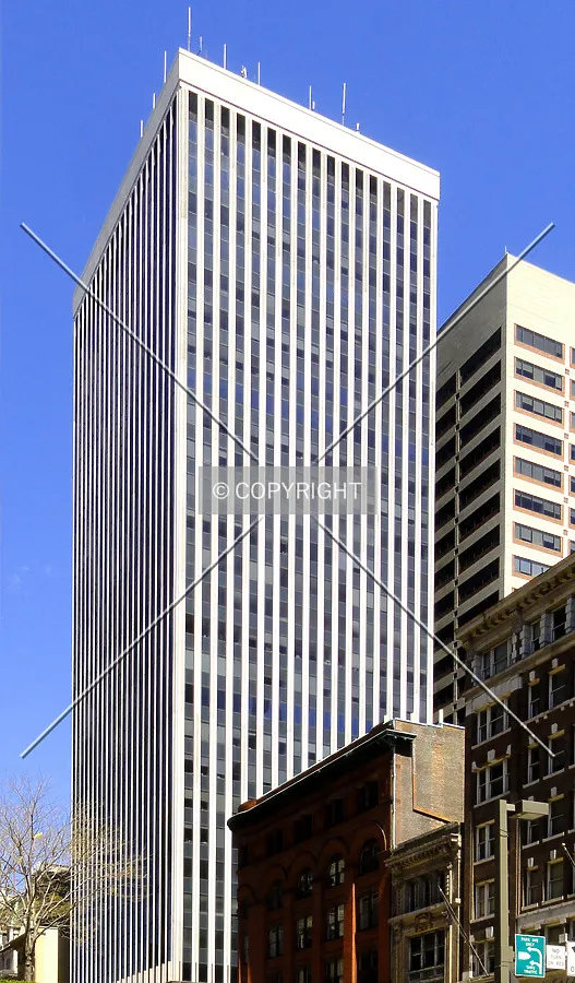 From West Fayette Street to the southwest