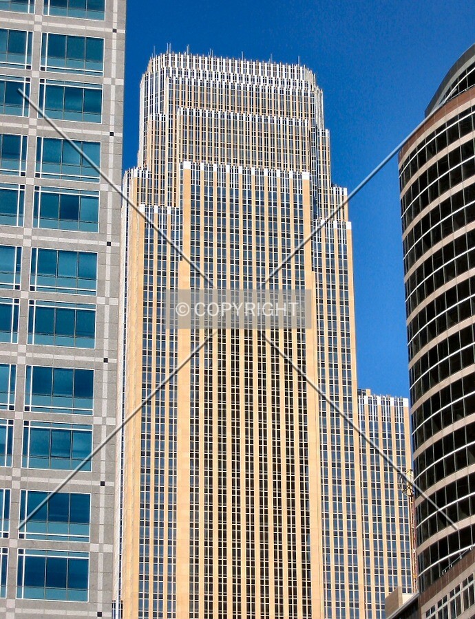 East facade from Accenture Tower