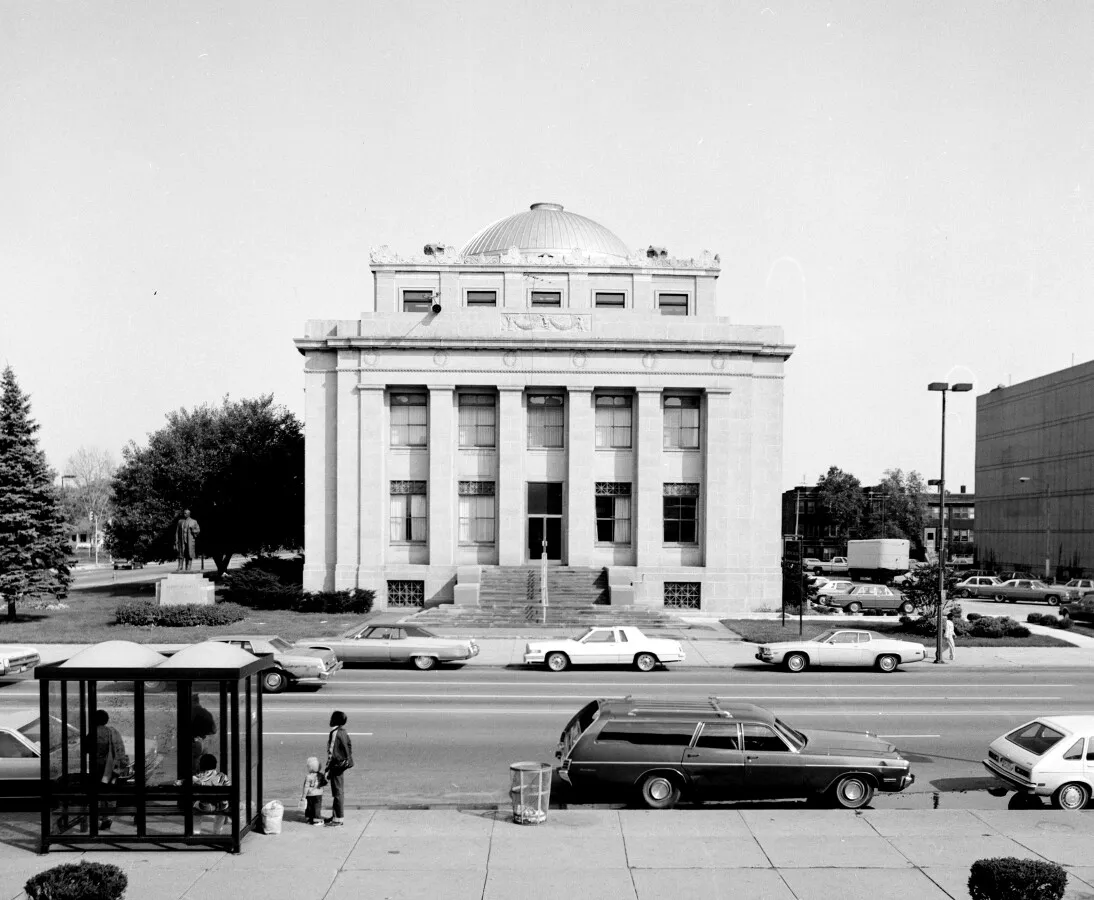 Vintage view from the west