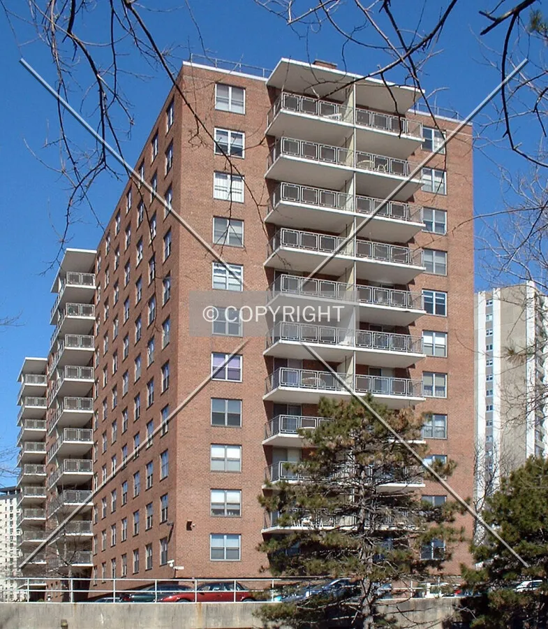 View from the southeast
