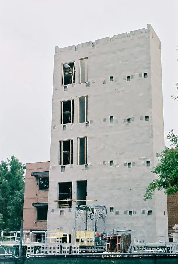 View from the east