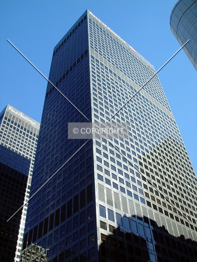 Bank of America Tower in ARCO Plaza - December 23, 2002