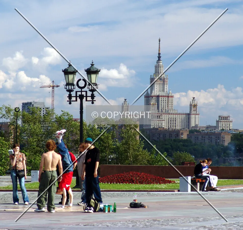 Distant view from The Victory Park