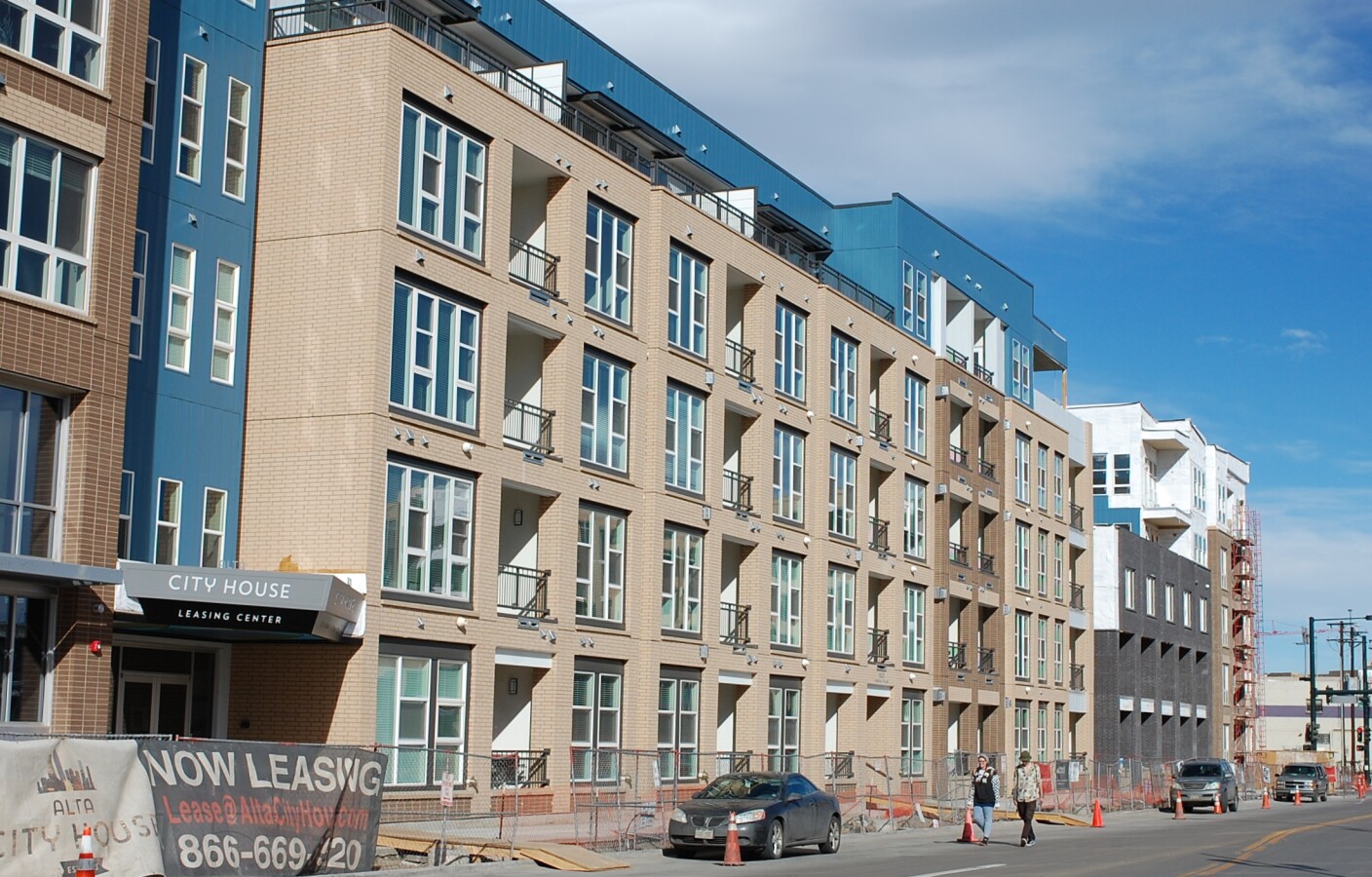 View to the northeast