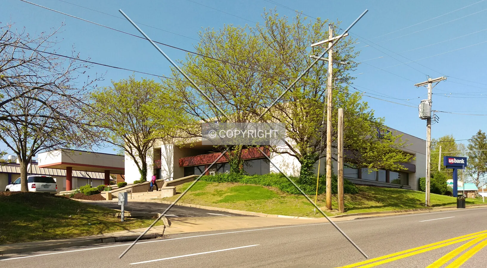 View from the southwest; April 22, 2015