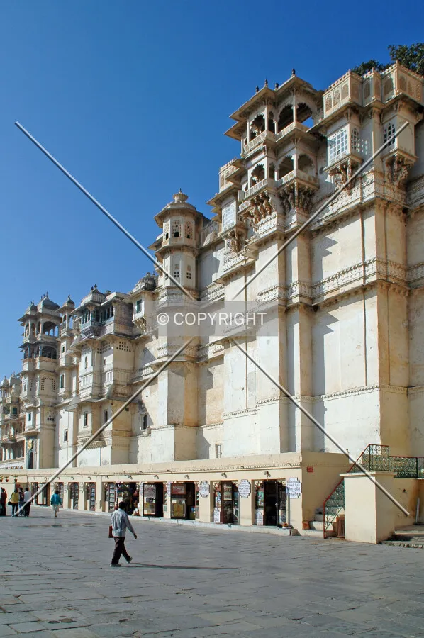 As seen from the Royal Courtyard