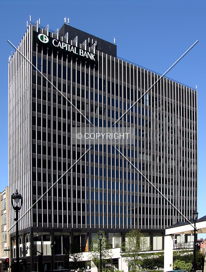 From the southwest across Fayetteville Street