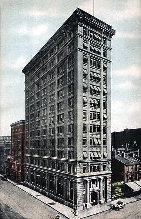 Vintage view from the northwest
