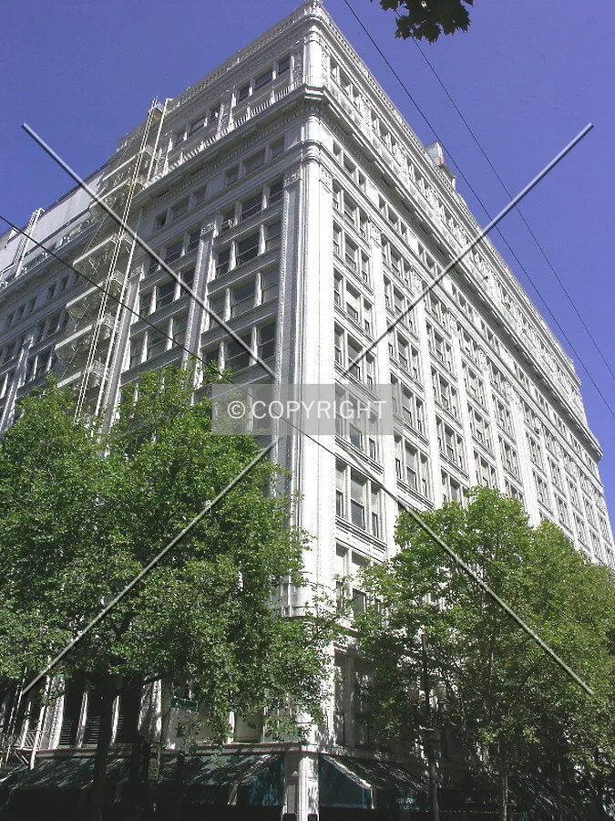 Corner view from Pioneer Courthouse Square