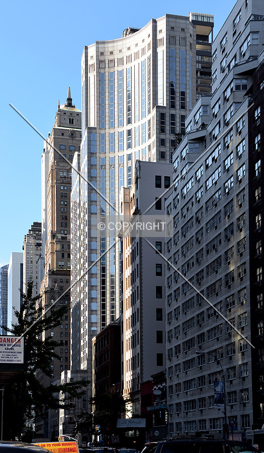 View from the southeast at 57th Street and 3rd Avenue