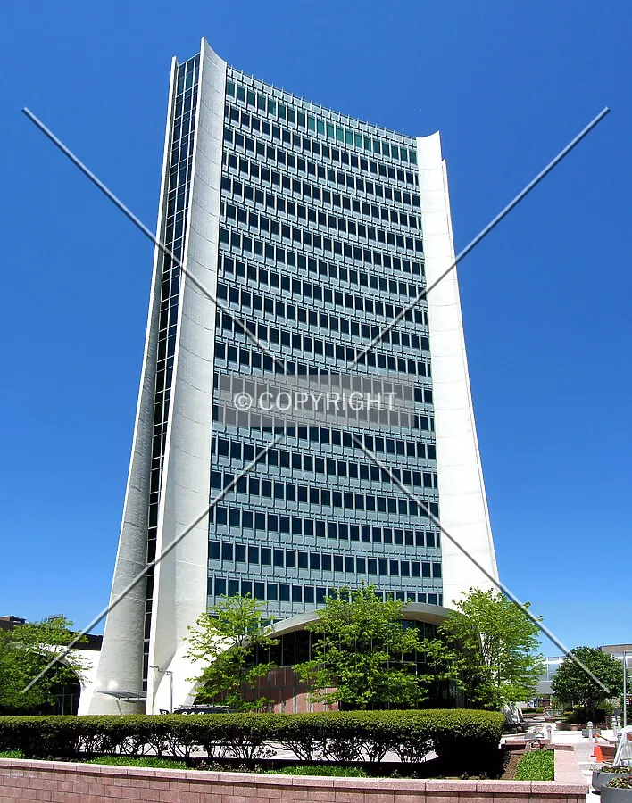 View from the southeast
