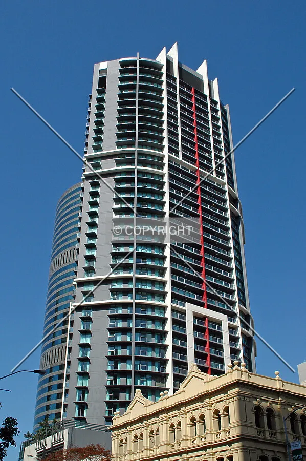Looking up from Mary Street