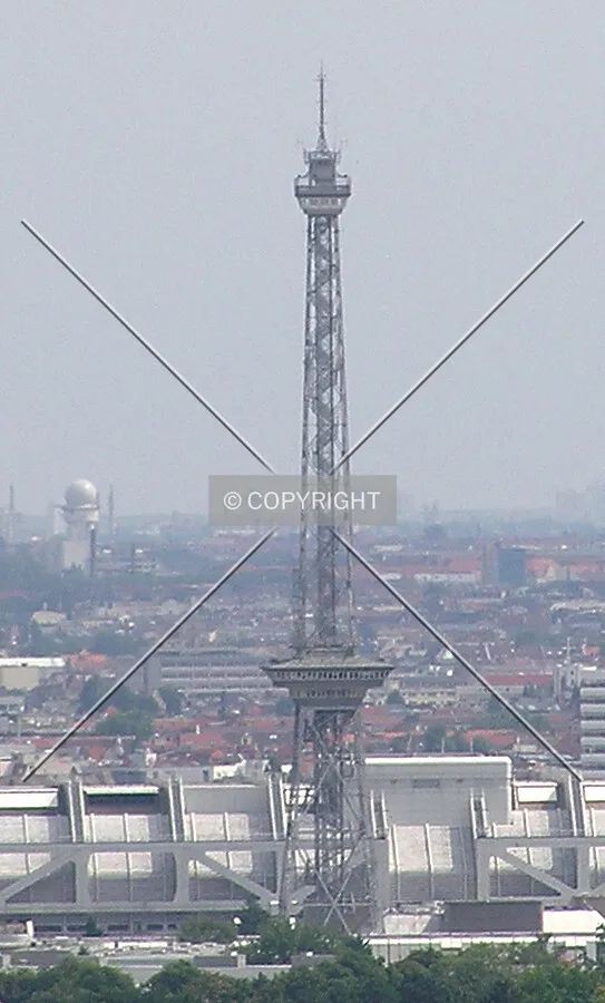 View from Glockenturm am Olympiastadion