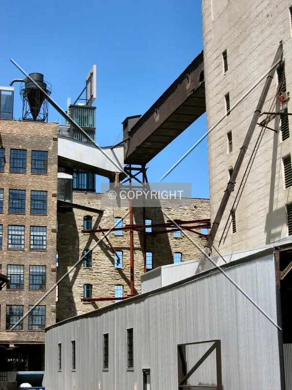 View to the northwest from the northeast corner of Humboldt Lofts