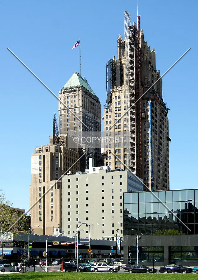 View from the northeast