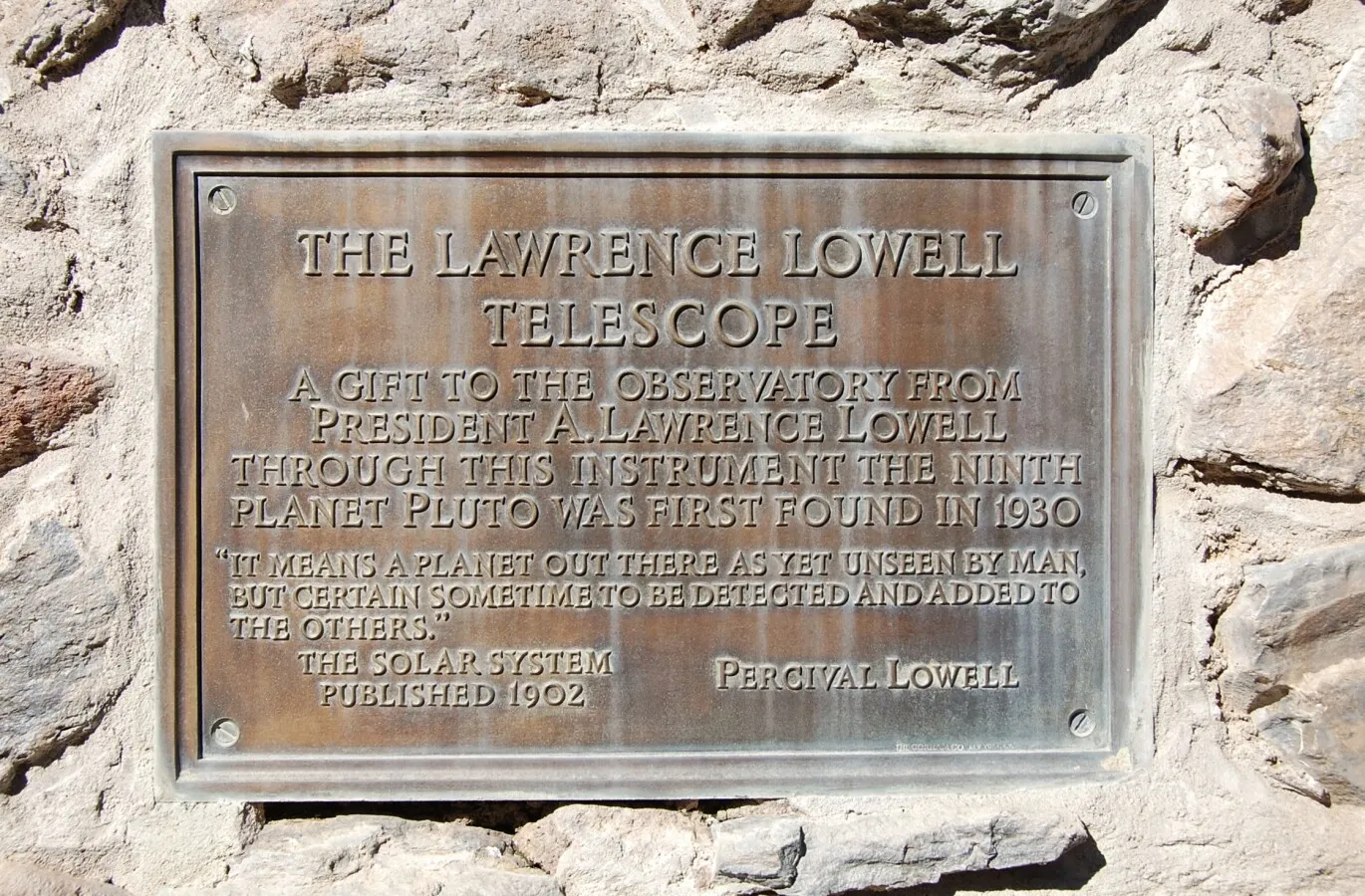 Plaque