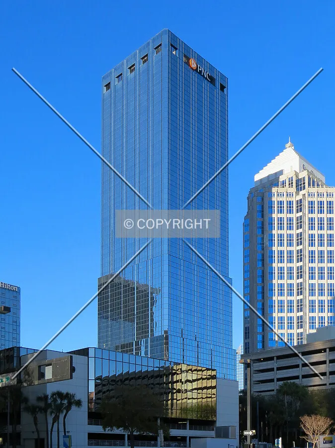 View to the northeast from Tampa Street & Whiting Street