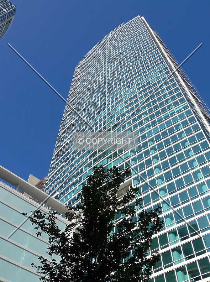 View up the western face as seen from the public space