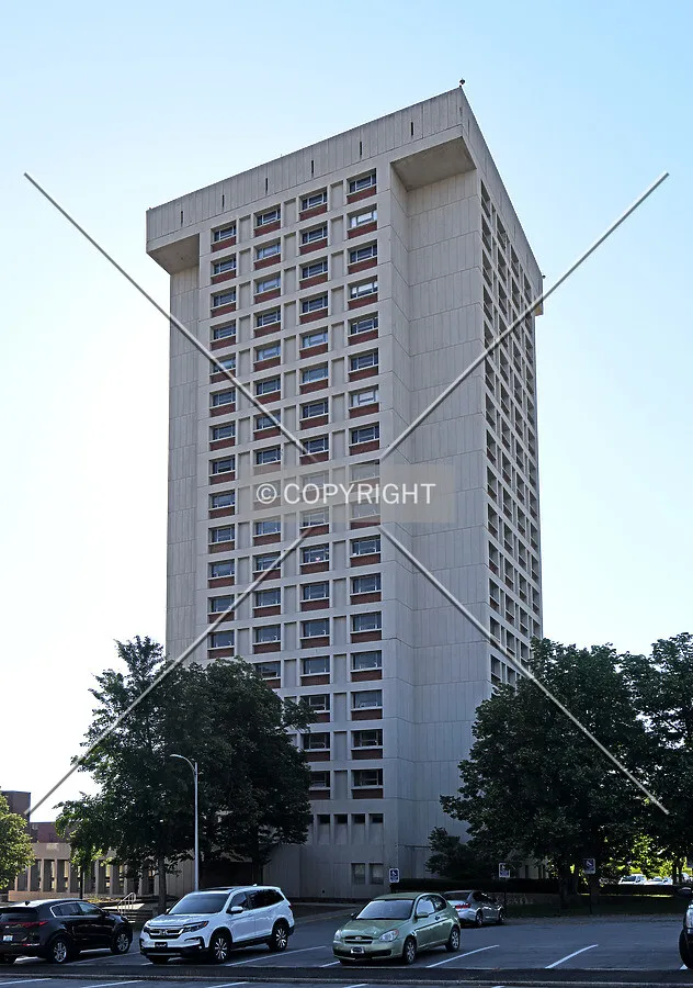 View from the west