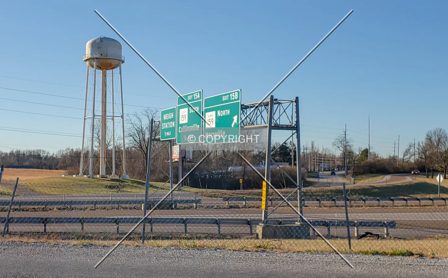 View from the northeast; January 9, 2019