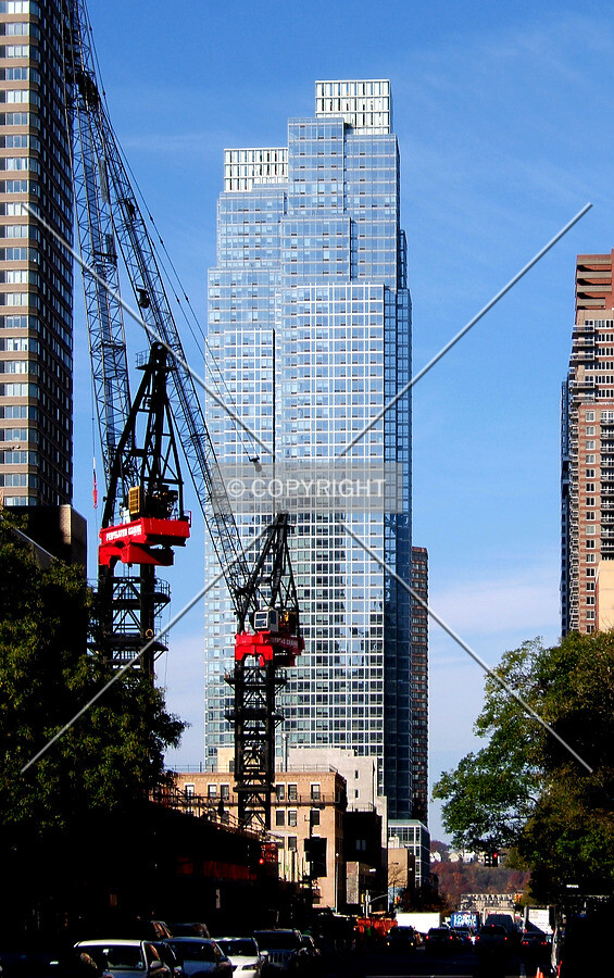 View from the southeast on 42nd Street